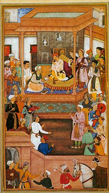 Abulfazlpresentingakbarnama